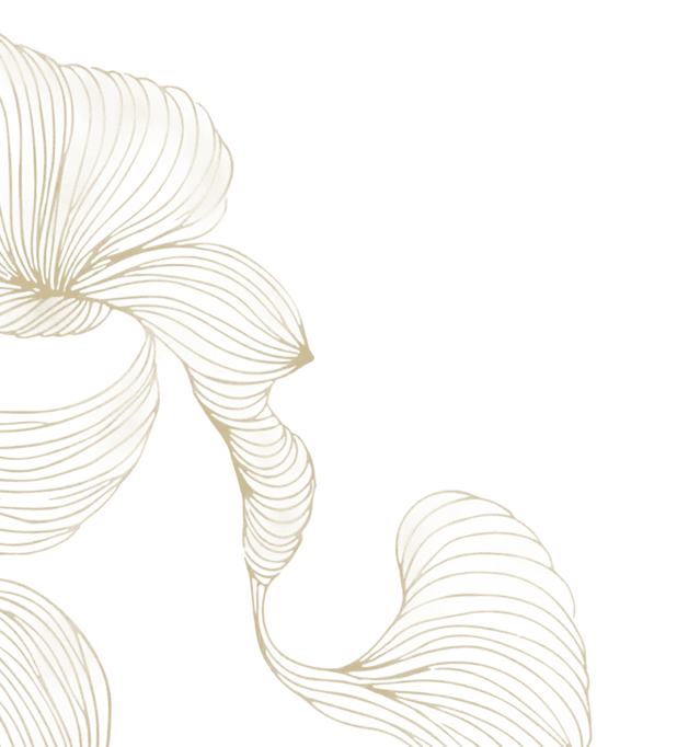Organic gold wave pattern